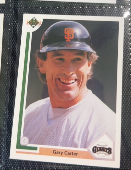 1991 Upper Deck #176 Gary Carter — front