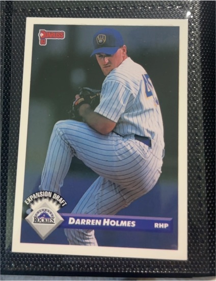 1993 Donruss #779 Darren Holmes — front