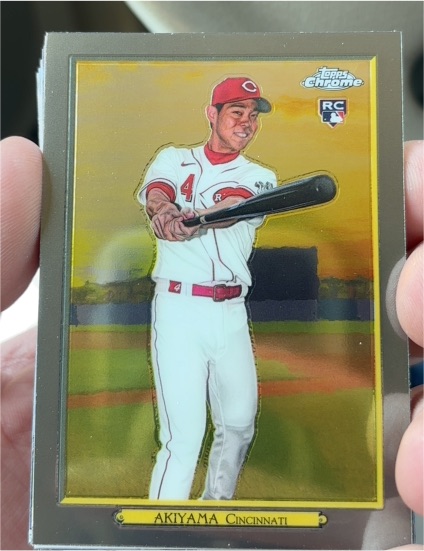 2020 Topps Chrome Turkey Red #TRC-14 Shogo Akiyama — front