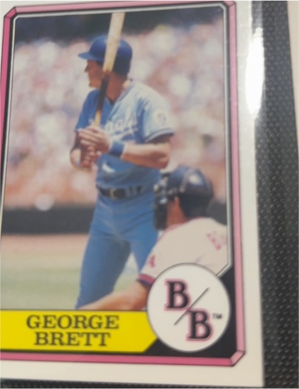 1987 Topps Boardwalk and Baseball #13a George Brett — front