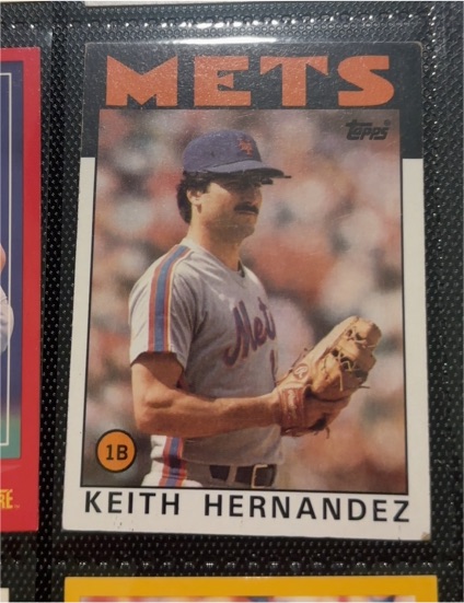 1986 Topps #520 Keith Hernandez — front