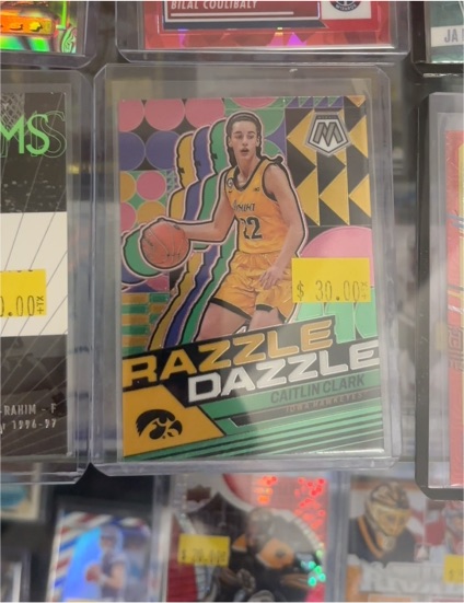 2024 Panini Caitlin Clark Collection Razzle Dazzle #RD2 Caitlin Clark — front