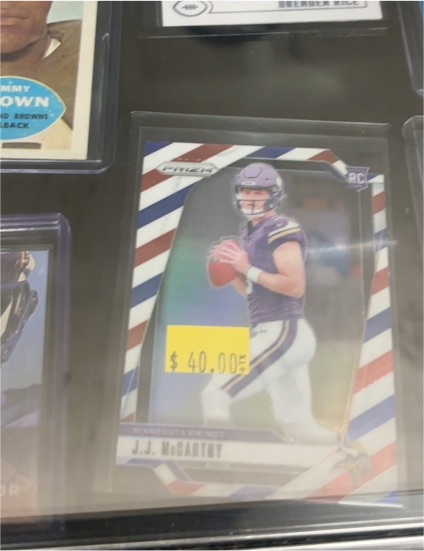 2024 Panini Prizm #RC J.J. McCarthy — front