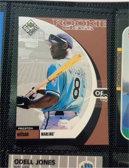 1999 Upper Deck UD Choice #13 Preston Wilson — front