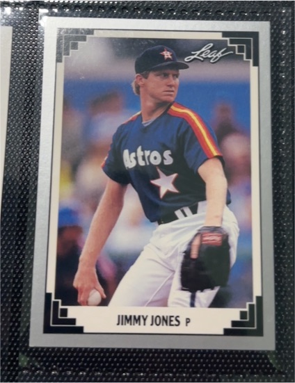 1991 Leaf #371 Jimmy Jones — front