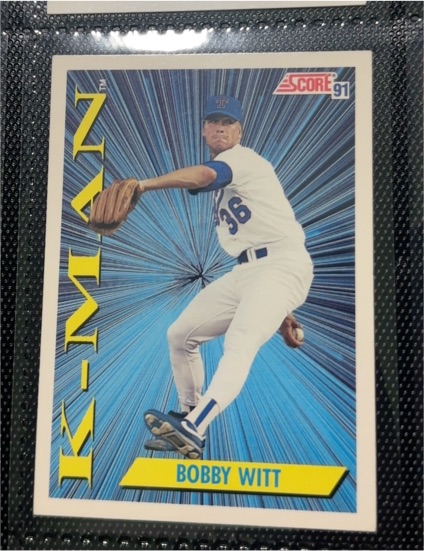 1991 Score #410 Bobby Witt — front