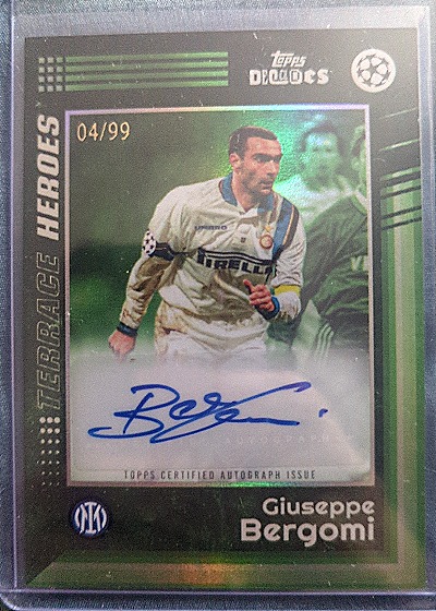 2004 Topps Decades Terrace Heroes #Giuseppe Bergomi — front