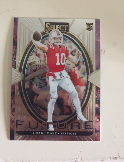 2024 Panini Select #5 Drake Maye — front