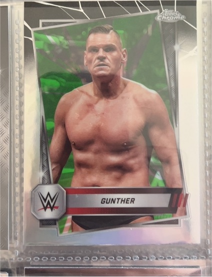 2025 Topps Chrome WWE #2 Gunther — front