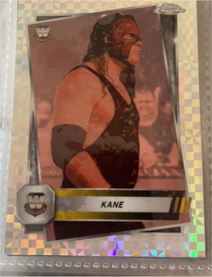 2025 Topps Chrome WWE #4 Kane — front