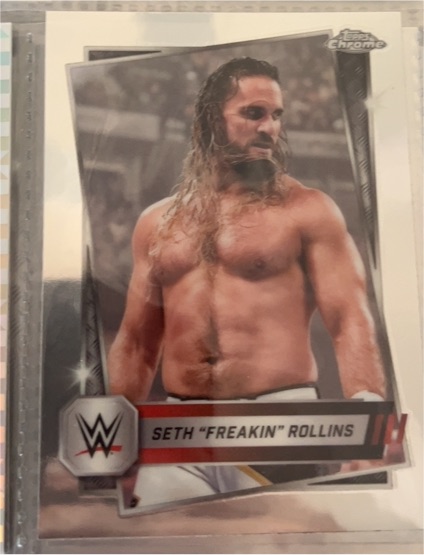 2025 Topps Chrome WWE #5 Seth "Freakin" Rollins — front