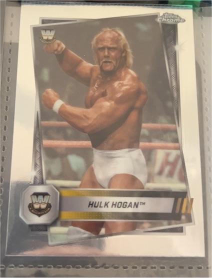 2025 Topps Chrome WWE #12 Hulk Hogan — front