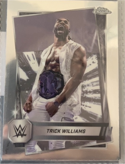 2025 Topps Chrome WWE #15 Trick Williams — front