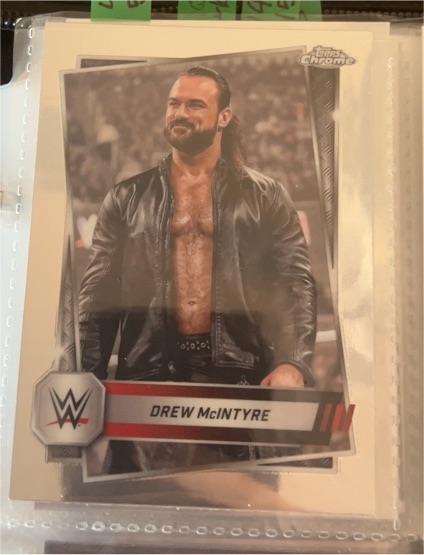2025 Topps Chrome WWE #19 Drew McIntyre — front