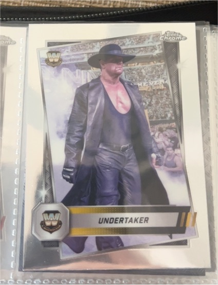 2025 Topps Chrome WWE #21 Undertaker — front