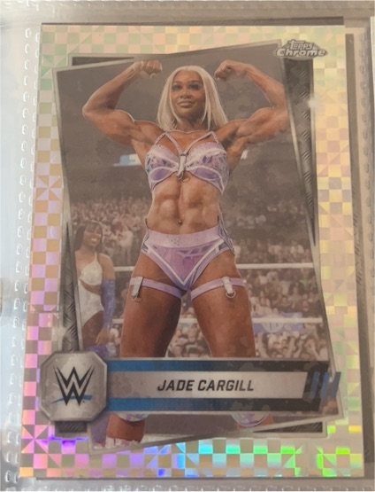 2025 Topps Chrome WWE #25 Jade Cargill — front