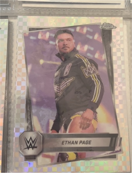 2025 Topps Chrome WWE #26 Ethan Page — front