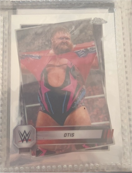 2025 Topps Chrome WWE #45 Otis — front