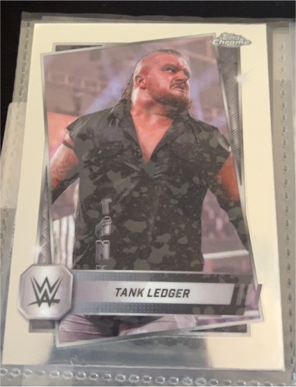 2025 Topps Chrome WWE #28 Tank Ledger — front