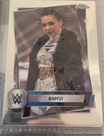 2025 Topps Chrome WWE #33 Shotzi — front