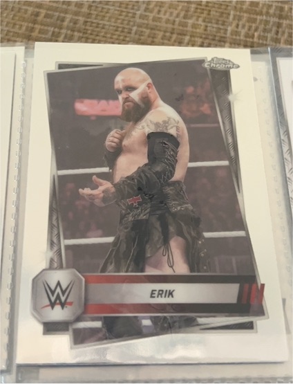 2025 Topps Chrome WWE #38 Erik — front