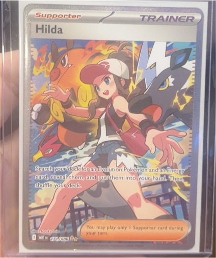 2025 Pokémon TCG sv11W #173/086 Hilda White Flare — front