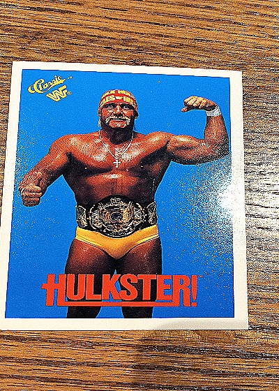 1990 Classic WWF #125 Hulk Hogan — front