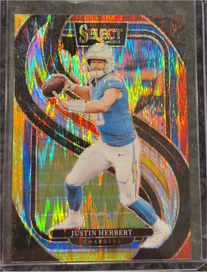 2024 Panini Select #131 Justin Herbert — front