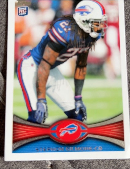 2012 Topps #154 Stephon Gilmore — front