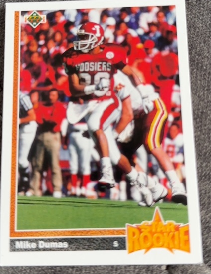 1991 Upper Deck #3 Mike Dumas — front