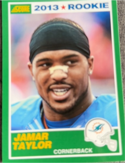 2013 Score #370 Jamar Taylor — front