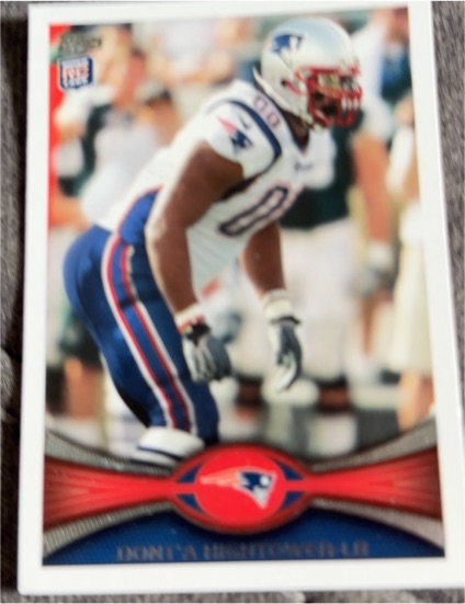 2012 Topps #322 Dont'a Hightower — front