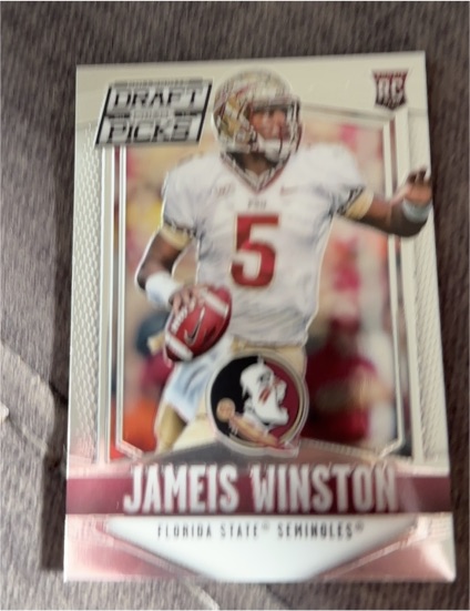 2015 Panini Prizm Draft Picks #122 Jameis Winston — front