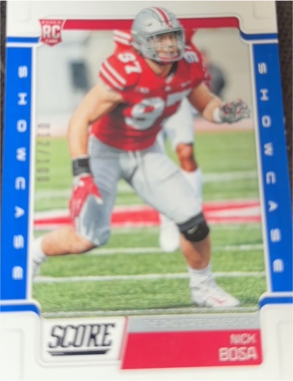 2019 Score Showcase #Nick Bosa — front