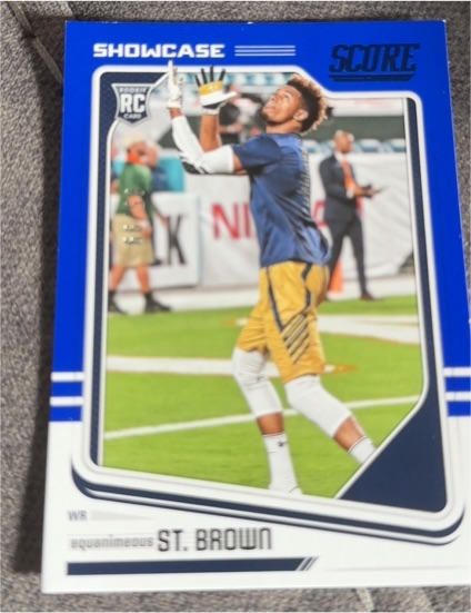 2018 Score #398 Equanimeous St. Brown Rookie — front