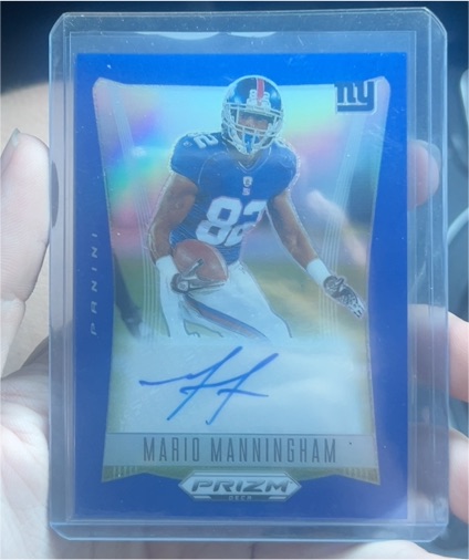2024 Panini Prizm Deca #S-MMA Mario Manningham — front