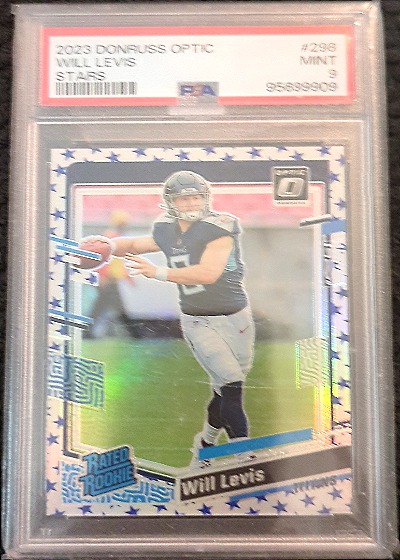 2023 Donruss Optic Stars #298 Will Levis — front