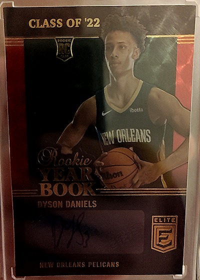 2022-23 Donruss Elite Rookie Yearbook #RYB-DYD Dyson Daniels — front