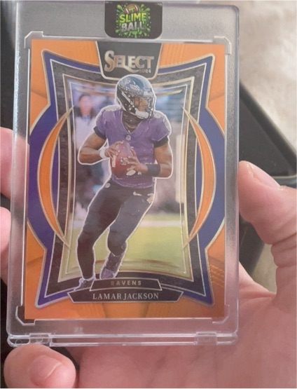 2024 Panini Select #35 Lamar Jackson — front