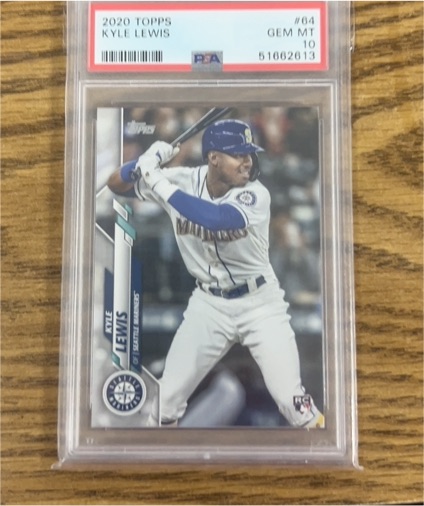 2020 Topps #64 Kyle Lewis — front