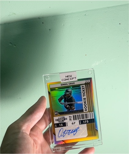 2022 Panini Contenders Optic Rookie Ticket #175 Oneil Cruz — front
