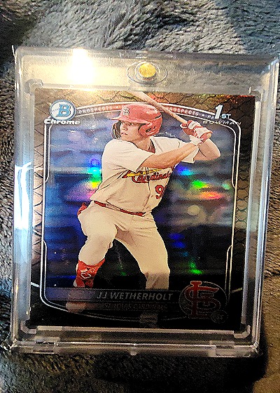 2025 Bowman Chrome #BCP-94 JJ Wetherholt — front