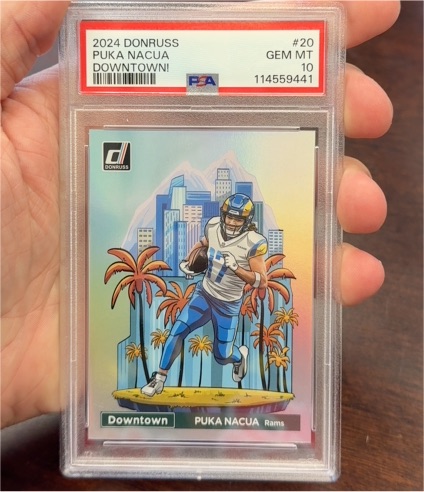 2024 Donruss #20 Puka Nacua Downtown — front