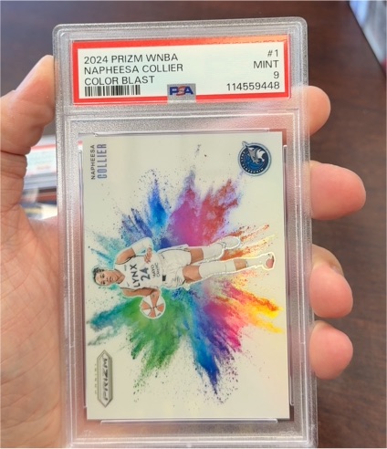 2024 Panini Prizm WNBA #1 Napheesa Collier Color Blast — front