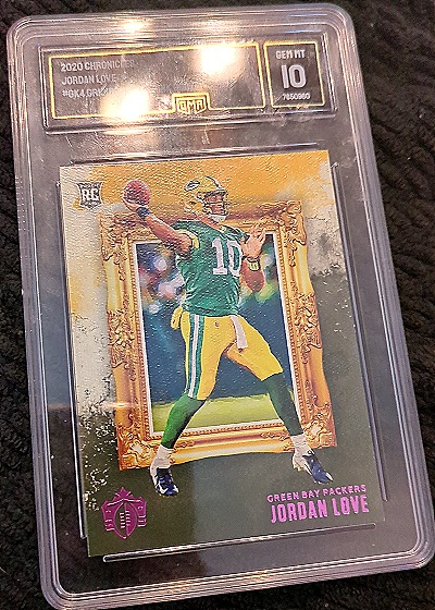 2020 Panini Chronicles Gridiron Kings #GK-4 Jordan Love — front