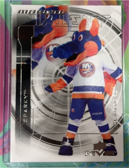 2024-25 Upper Deck MVP Mascot Talent #MT-6 Sparky — front