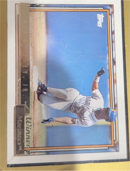 1992 Topps Gold #50 Ken Griffey Jr. Winner — front