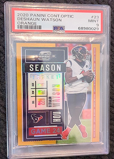 2020 Panini Contenders Optic #23 Deshaun Watson — front