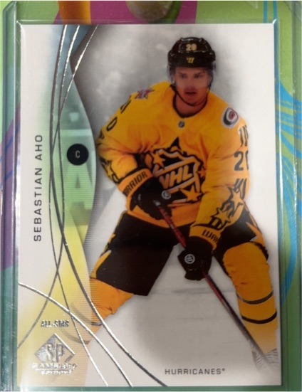 2024-25 Upper Deck SP Game Used #148 Sebastian Aho — front