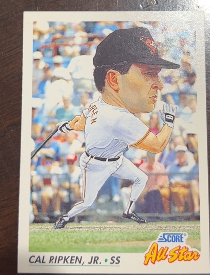 1992 Score #433 Cal Ripken Jr. — front
